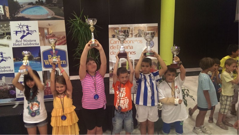 Marta Rold&aacute;n se proclama campeona de Espa&ntilde;a Sub 8